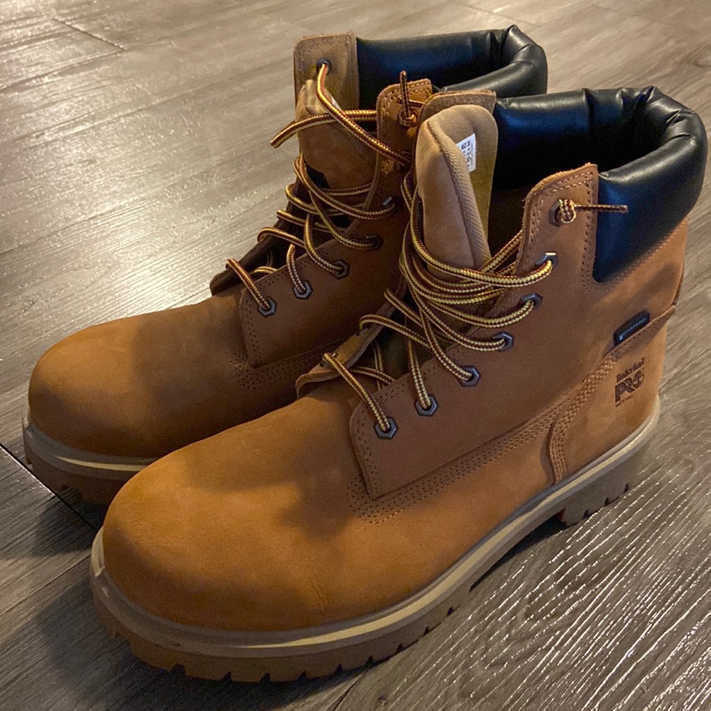 Timberland Pro Men’s Direct Attach 6in Soft Toe Insulated Waterproof Work Boot
